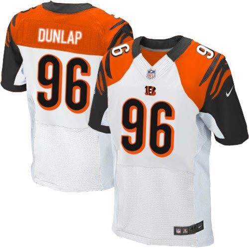 6862383bd672e_1 Bengals #96 Carlos Dunlap White Men's Stitched NFL Elite Jersey