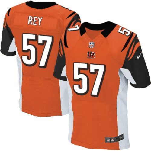 68623a7e369ef_1 Bengals #57 Vincent Rey Orange Alternate Men's Stitched NFL Elite Jersey
