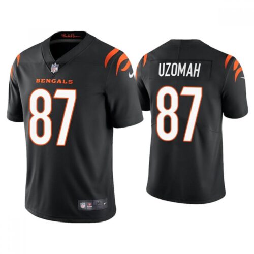 68623ad0417ea_1 Men's Cincinnati Bengals #87 C.J. Uzomah 2021 New Black Vapor Untouchable Limited Stitched Jersey