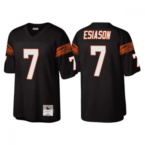 68623b3be11be_1 Men's Cincinnati Bengals #7 Boomer Esiason Black Throwback Legacy Stitched Jersey