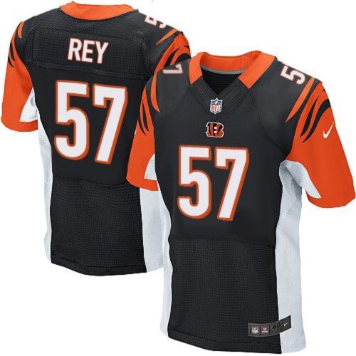 68623bbf44818_1 Bengals #57 Vincent Rey Black Team Color Men's Stitched NFL Elite Jersey