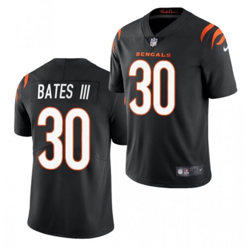 68623c5275f6e_1 Men's Cincinnati Bengals #30 Jessie Bates III 2021 New Black Vapor Untouchable Limited Stitched Jersey