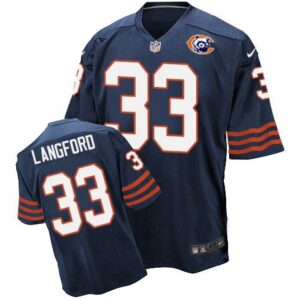 68623e5ec5e42_1 Bears #33 Jeremy Langford Navy Blue Throwback Men's Stitched NFL Elite Jersey
