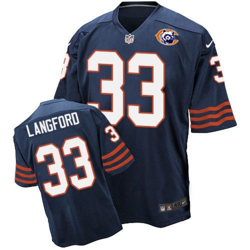 68623e5ec5e42_1 Bears #33 Jeremy Langford Navy Blue Throwback Men's Stitched NFL Elite Jersey