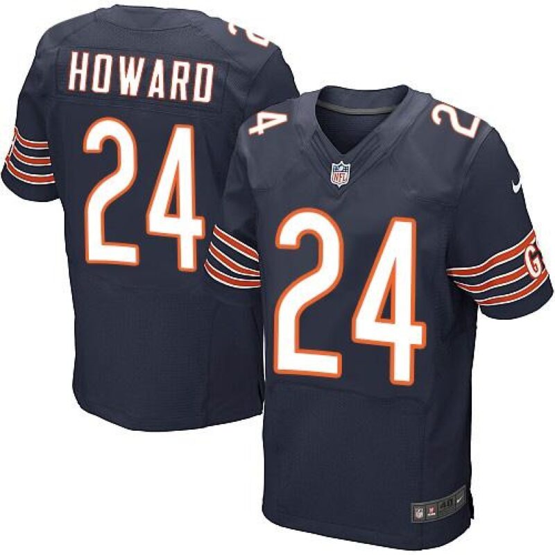 68623ffdb86cd_1 Bears #24 Jordan Howard Navy Blue Team Color Men's Stitched NFL Elite Jersey