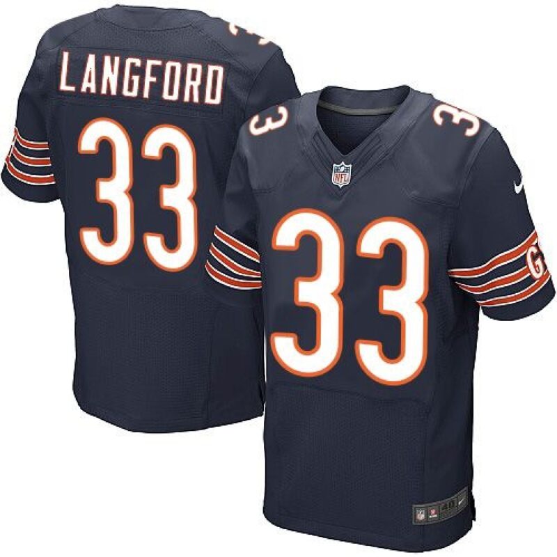 686240074a90e_1 Bears #33 Jeremy Langford Navy Blue Team Color Men's Stitched NFL Elite Jersey