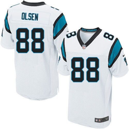 6862429ca1f9f_1 Panthers #88 Greg Olsen White Men's Stitched NFL Elite Jersey