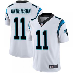 686242c066a1e_1 Men's Carolina Panthers #11 Robby Anderson White Vapor Untouchable Limited Stitched Jersey