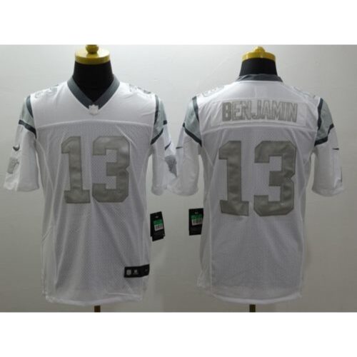 686242c6e7e4d_1 Panthers #13 Kelvin Benjamin White Men's Stitched NFL Limited Platinum Jersey