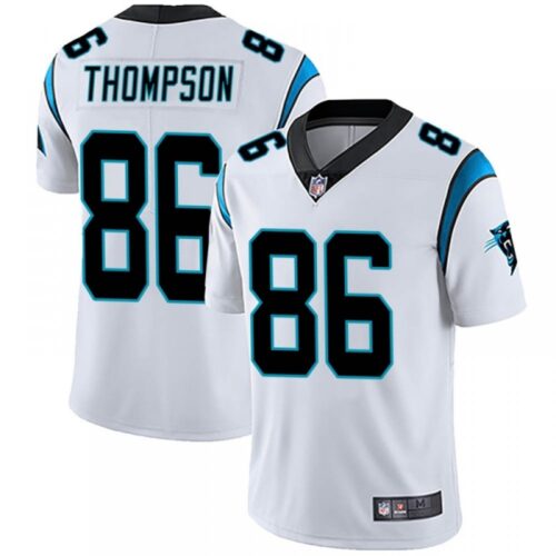686242f88b68a_1 Men's Carolina Panthers #86 Colin Thompson White Vapor Untouchable Limited Stitched Jersey