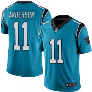 6862441c72a31_1 Men's Carolina Panthers #11 Robby Anderson Blue Vapor Untouchable Limited Stitched Jersey