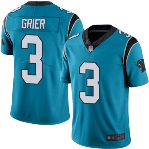68624443746a9_1 Men's Carolina Panthers #3 Will Grier 2019 Blue Vapor Untouchable NFL Limited Stitched Jersey