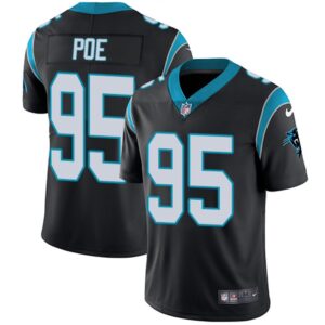 686244e4758d3_1 Men's Carolina Panthers #95 Dontari Poe Black Vapor Untouchable Limited Stitched NFL Jersey