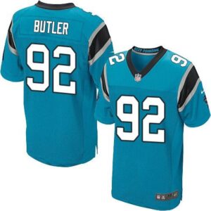 6862458e4cda5_1 Panthers #92 Vernon Butler Blue Alternate Men's Stitched NFL Elite Jersey
