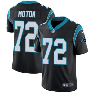 6862467e6525d_1 Men's Carolina Panthers #72 Taylor Moton Black Vapor Untouchable Limited Stitched NFL Jersey