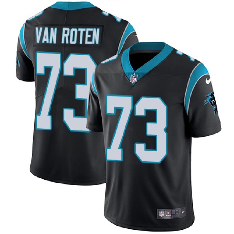 686246818c21b_1 Men's Carolina Panthers #73 Greg Van Roten Black Vapor Untouchable Limited NFL Stitched Jersey