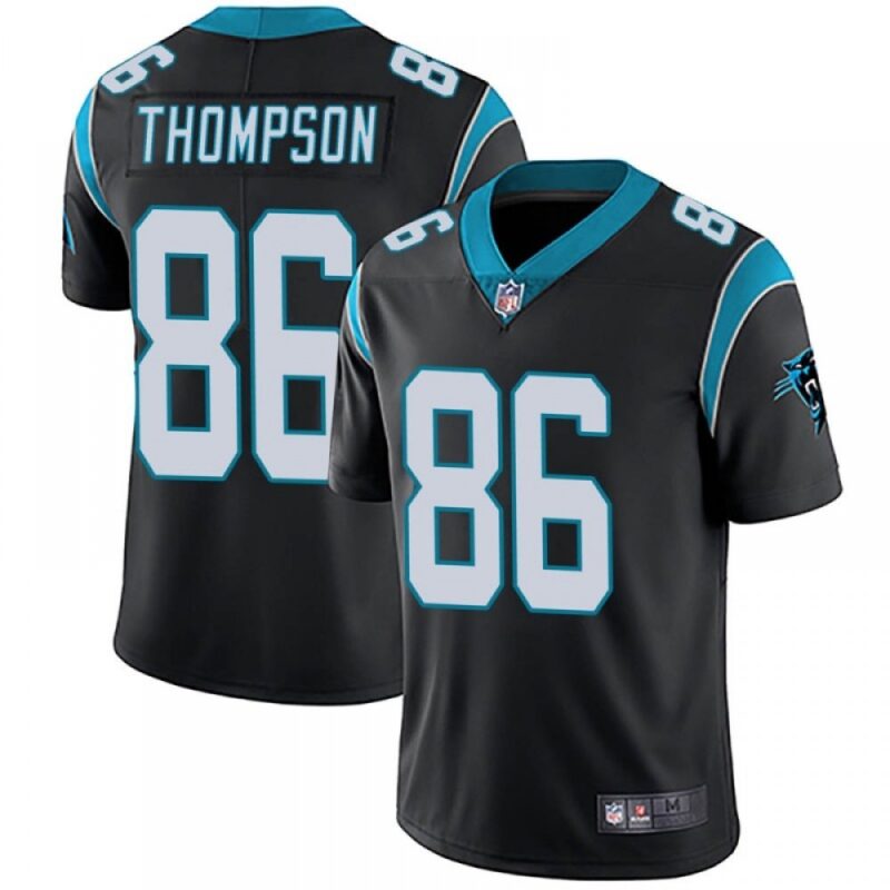 6862468ea613b_1 Men's Carolina Panthers #86 Colin Thompson Black Vapor Untouchable Limited Stitched Jersey