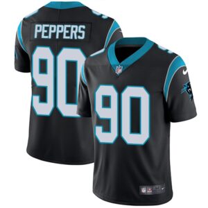 6862469b88613_1 Men's Carolina Panthers #90 Julius Peppers Black Vapor Untouchable Limited Stitched NFL Jersey