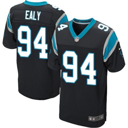 6862472e78644_1 Panthers #94 Kony Ealy Black Team Color Men's Stitched NFL Elite Jersey