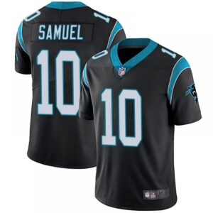 6862476ba85a0_1 Men's Carolina Panthers #10 Curtis Samuel Black Vapor Untouchable Limited Stitched Jersey