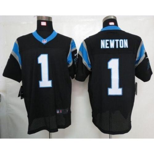 686247aa99795_1 Panthers #1 Cam Newton Black Team Color Men's Stitched NFL Elite Jersey