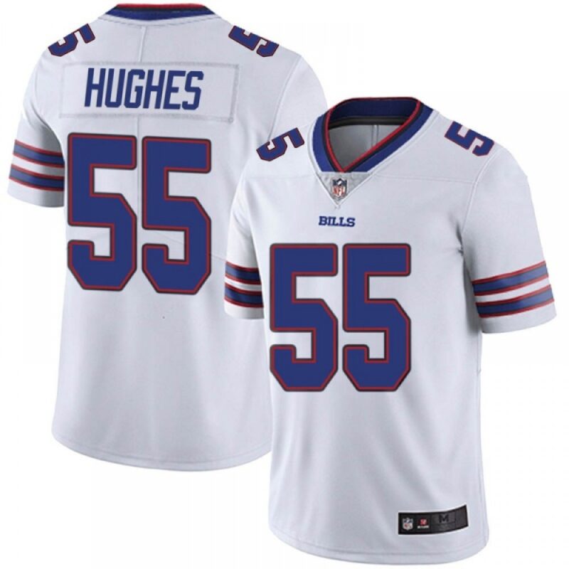 686248029c6ae_1 Men's Buffalo Bills #55 Jerry Hughes White Vapor Untouchable Limited Stitched Jersey