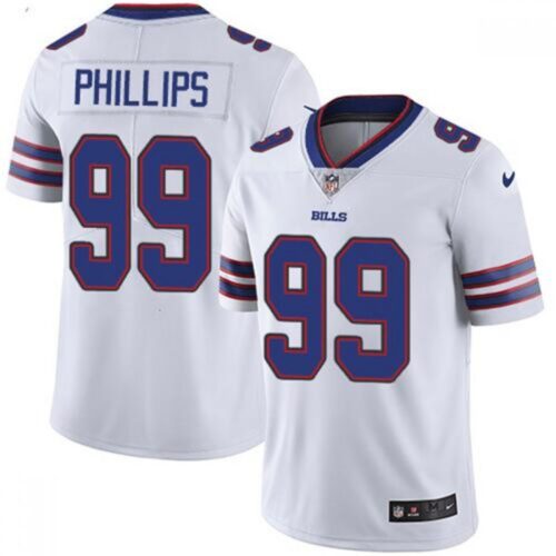 68624823beab4_1 Men's Buffalo Bills #99 Harrison Phillips White Vapor Untouchable Limited Stitched Jersey