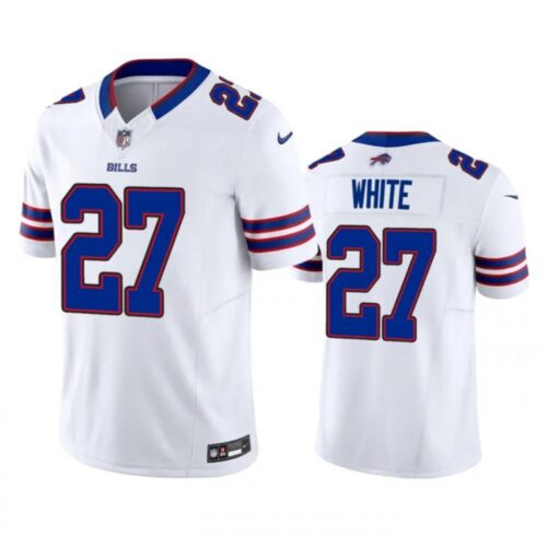 686248310a576_1 Men's Buffalo Bills #27 Tre'Davious White White 2023 F.U.S.E. Vapor Untouchable Limited Stitched Jersey