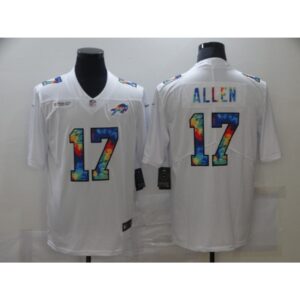 686248a9dabfd_1 Men's Buffalo Bills #17 Josh Allen 2020 White Crucial Catch Limited Stitched Jersey