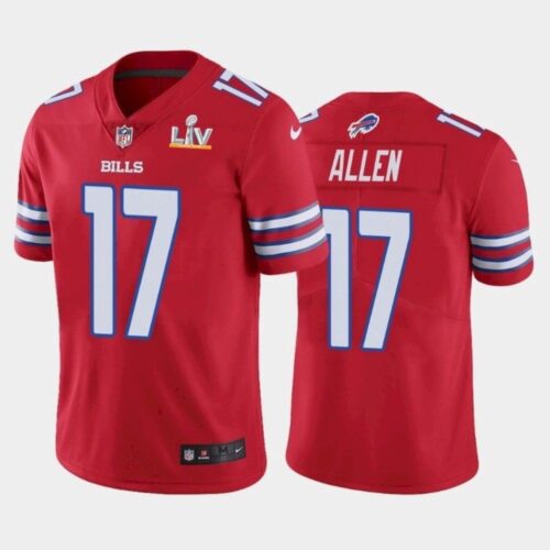 686248f3ca9f6_1 Men's Buffalo Bills #17 Josh Allen Red 2021 Super Bowl LV Stitched NFL Jersey