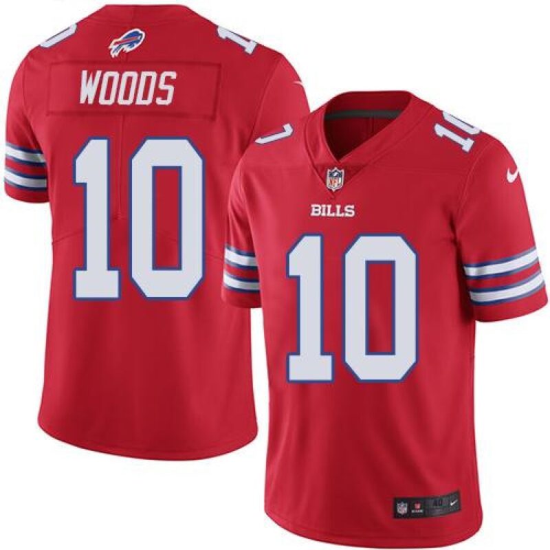 686249010bca6_1 Bills #10 Robert Woods Red Men's Stitched NFL Elite Rush Jersey