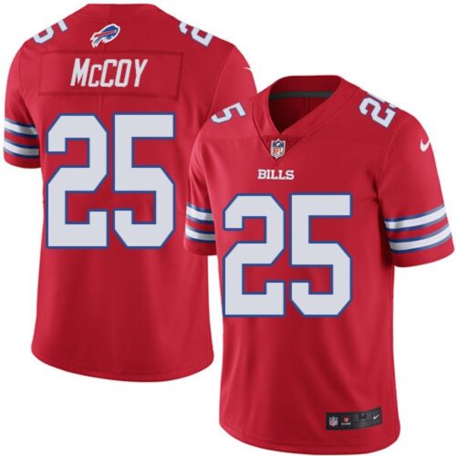 686249616937d_1 Men's Buffalo Bills #25 LeSean McCoy Red Vapor Untouchable Limited Stitched NFL Jersey
