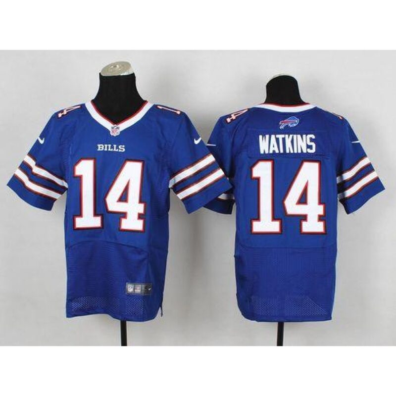 686249c40a97c_1 Bills #14 Sammy Watkins Royal Blue Team Color Men's Stitched NFL New Elite Jersey