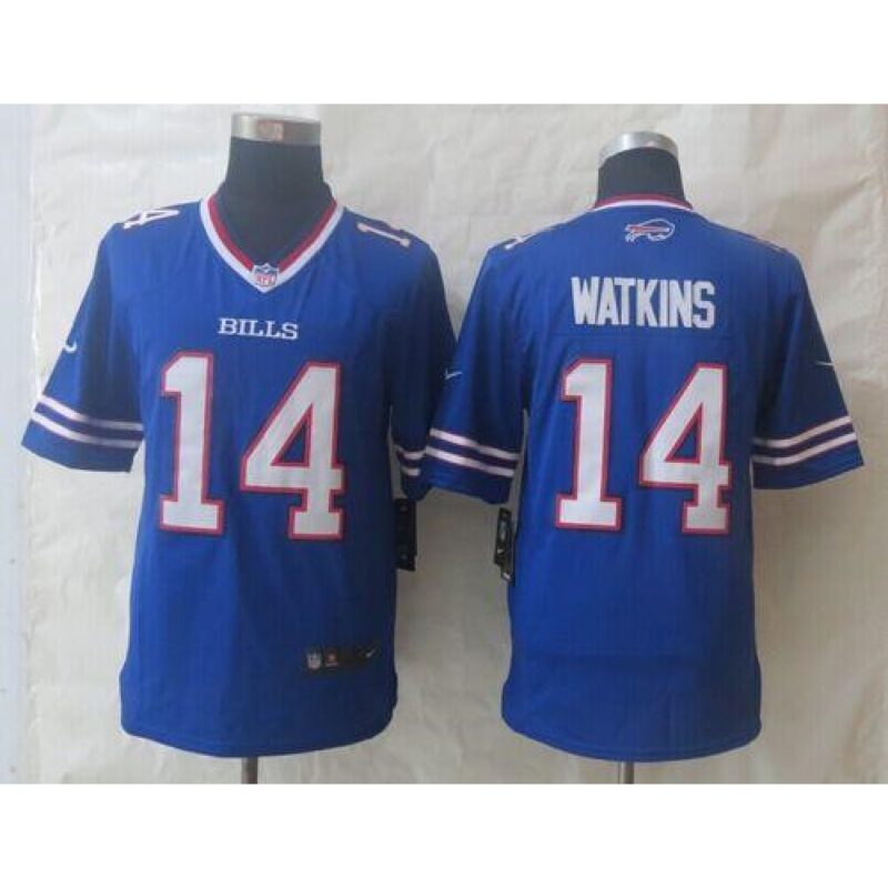 686249f104465_1 Bills #14 Sammy Watkins Royal Blue Team Color Men's Stitched NFL New Limited Jersey