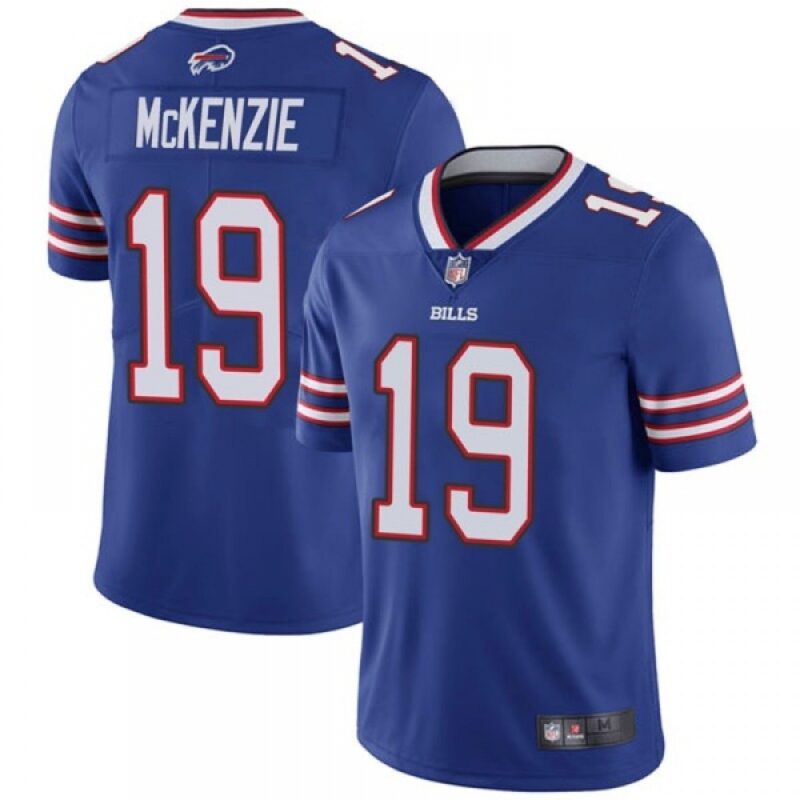 68624a88b8ca6_1 Men's Buffalo Bills #19 Isaiah McKenzie Blue Vapor Untouchable Limited Stitched Jersey