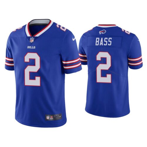 68624a8f89746_1 Men's Buffalo Bills #2 Tyler Bass Blue Vapor Untouchable Limited Stitched Jersey