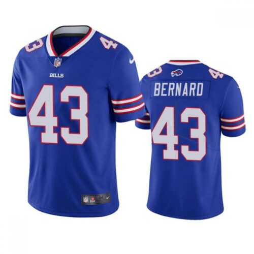 68624adb4438d_1 Men's Buffalo Bills #43 Terrel Bernard Blue Vapor Untouchable Limited Stitched Jersey
