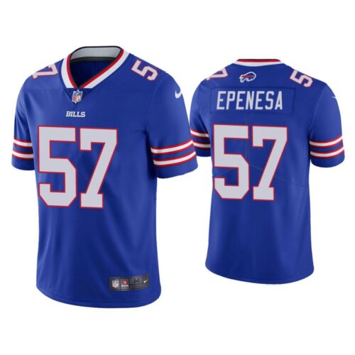 68624ae54ec90_1 Men's Buffalo Bills #57 A.J. Epenesa Blue Vapor Untouchable Limited Stitched Jersey