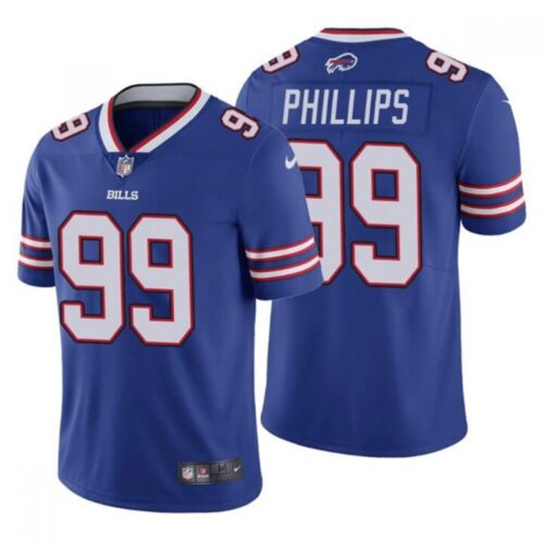 68624b0e77947_1 Men's Buffalo Bills #99 Harrison Phillips Blue Vapor Untouchable Limited Stitched Jersey