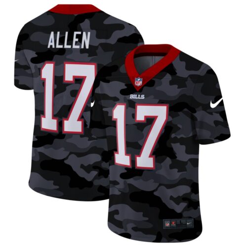 68624b2b23914_1 Men's Buffalo Bills #17 Josh Allen 2020 Camo Limited Stitched Jersey