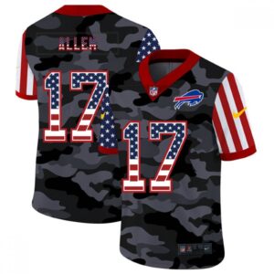 68624b2e71c5f_1 Men's Buffalo Bills #17 Josh Allen 2020 Camo USA Flag Limited Stitched Jersey