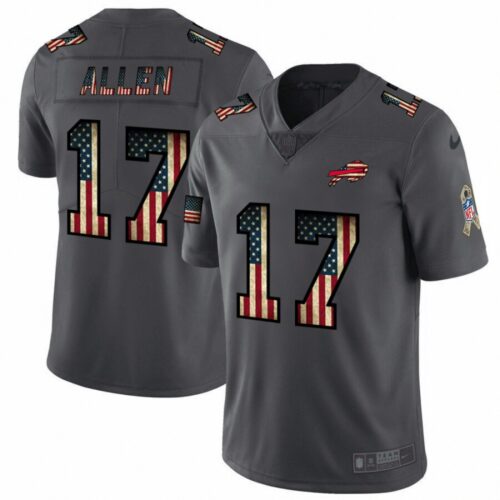 68624bcf67466_1 Men's Buffalo Bills #17 Josh Allen Grey 2019 Salute To Service USA Flag Fashion Limited Stitched NFL Jersey