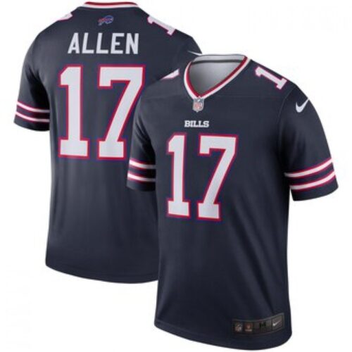 68624beb593bf_1 Men's Buffalo Bills #17 Josh Allen Navy Inverted Legend Jersey
