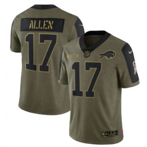 68624c24b1ca8_1 Men's Buffalo Bills #17 Josh Allen 2021 Olive Salute To Service Limited Stitched Jersey
