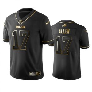 68624cd8621d5_1 Men's Buffalo Bills #17 Josh Allen Black 2019 Golden Edition Limited Stitched NFL Jersey