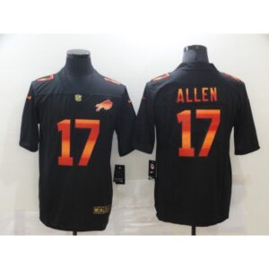 68624d07a7553_1 Men's Buffalo Bills #17 Josh Allen 2020 Black Fashion Limited Stitched Jersey