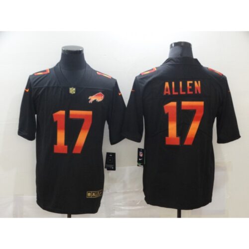 68624d07a7553_1 Men's Buffalo Bills #17 Josh Allen 2020 Black Fashion Limited Stitched Jersey