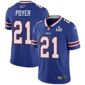 68624ded88f0a_1 Men's Buffalo Bills #21 Jordan Poyer Blue 2021 Super Bowl LV Stitched NFL Jersey