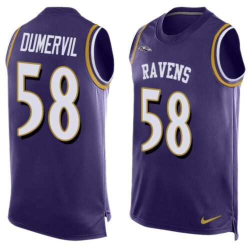 68624e3d094a2_1 Ravens #58 Elvis Dumervil Purple Team Color Men's Stitched NFL Limited Tank Top Jersey