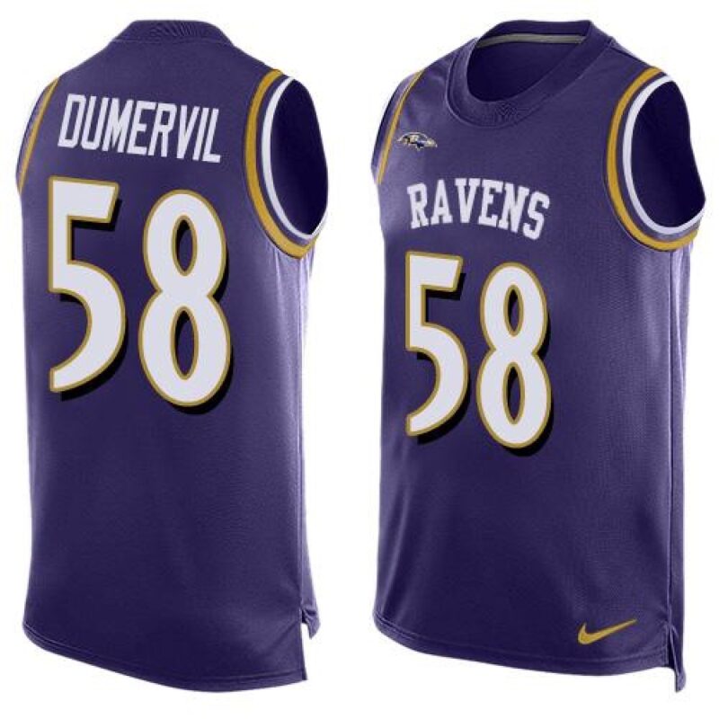 68624e3d094a2_1 Ravens #58 Elvis Dumervil Purple Team Color Men's Stitched NFL Limited Tank Top Jersey